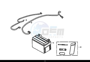 MIO 50I (45 KM/H) (FS05W1-EU) (E4) (L8-M0) drawing BATTERY TOOL BOX