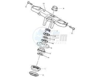 YZF R 750 drawing STEERING