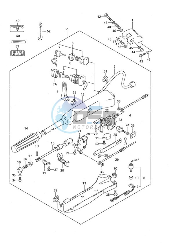 Tiller Handle