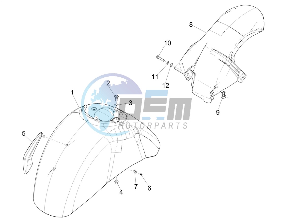 Wheel housing - Mudguard