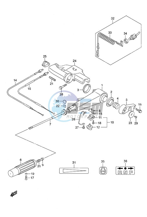 Tiller Handle