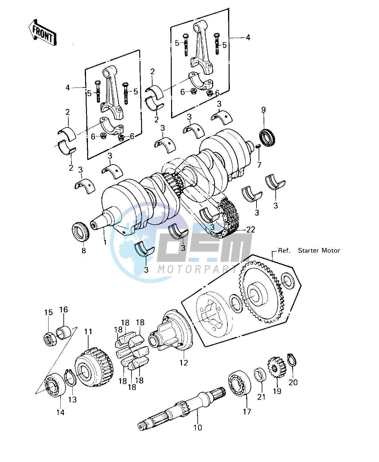 CRANKSHAFT_SECONDARY SHAFT -- 80-81 C1_C2- -