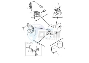 XJ S DIVERSION 900 drawing ELECTRICAL 1