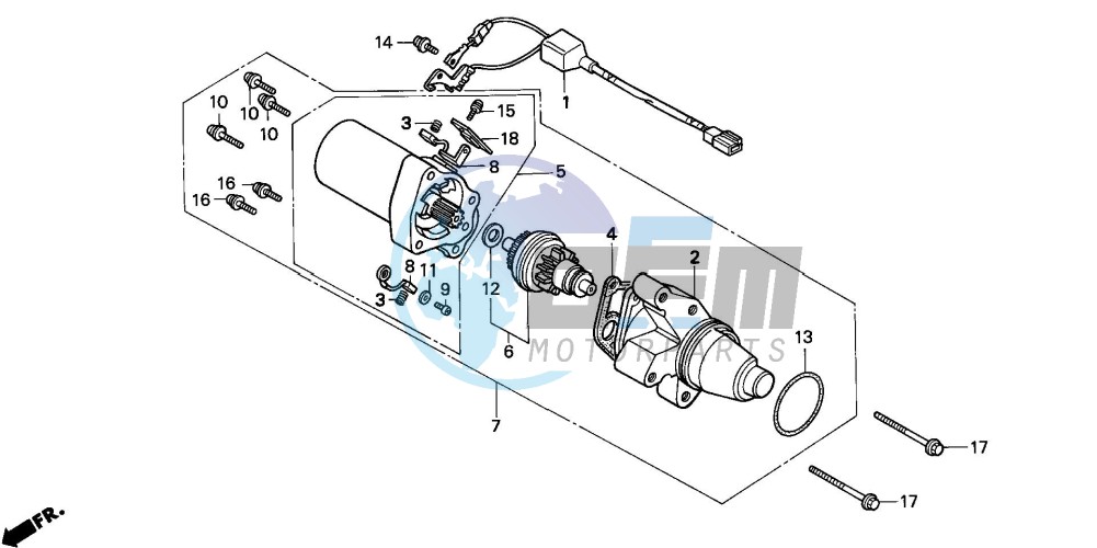 STARTING MOTOR