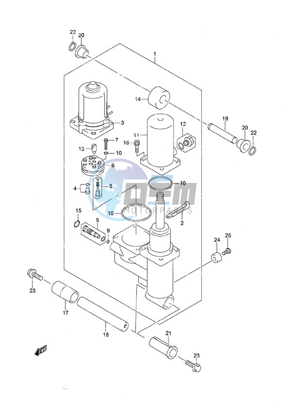 Trim Cylinder High Thrust