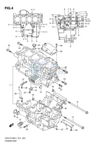 GSX-R1000 (E21) drawing CRANKCASE