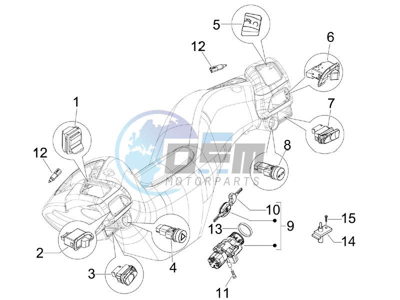 Selectors - Switches - Buttons