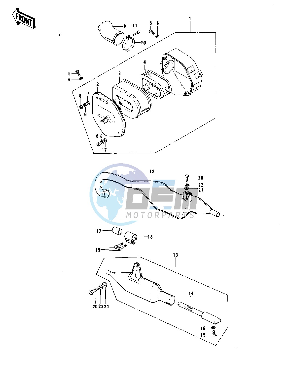 AIR CLEANER_MUFFLER