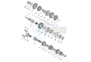 YZ 85 drawing TRANSMISSION