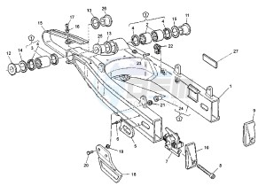 GRAND CANYON 900 drawing SWINGARM