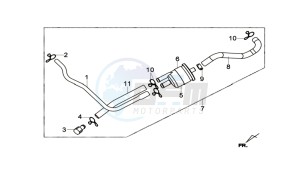 CITYCOM 300I S drawing AIRFILTER