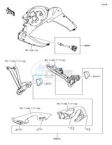 Z1000SX ZX1000WHF XX (EU ME A(FRICA) drawing Accessory(DC Output etc.)