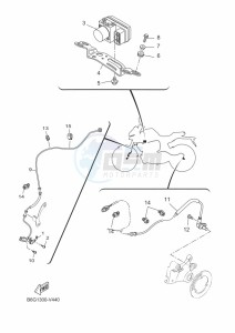 MT-125 MTN125-A (B6G1) drawing ELECTRICAL 3