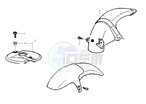 Runner SP 50 drawing Mudguard