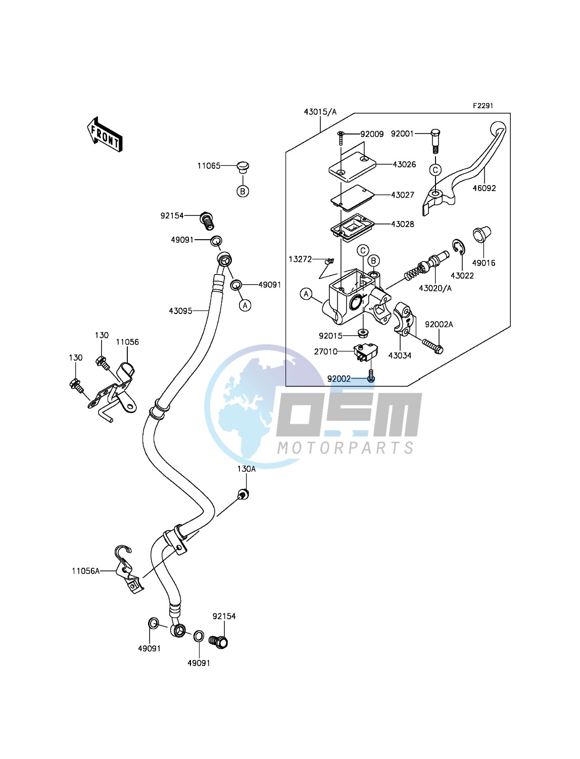 Front Master Cylinder