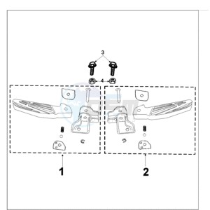 TWEET PX drawing FOOT SUPPORT