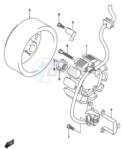 GSX-S125 drawing MAGNETO