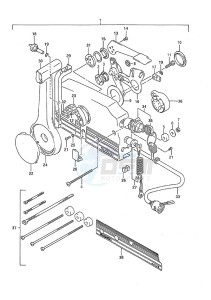 DT 9.9c drawing Remote Control (1993 to 1997)