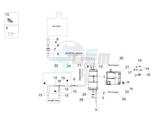 RSV4 1000 RACING FACTORY E4 ABS (EMEA) drawing Fuel vapour recover system