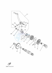 YZ85LW YZ85 (B0G7) drawing STARTER