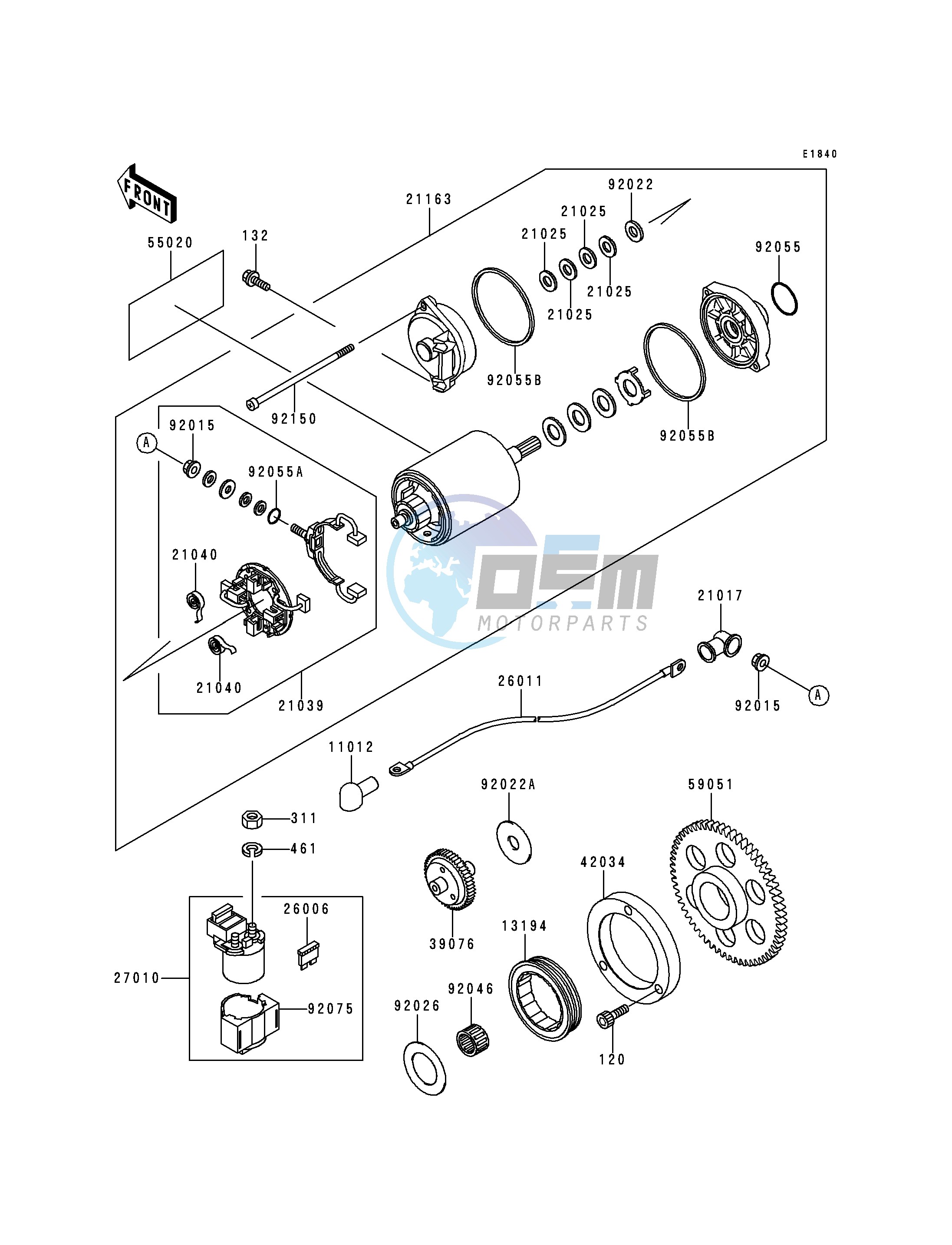 STARTER MOTOR