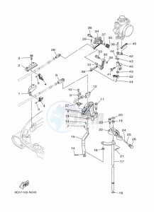 F115BETX drawing THROTTLE-CONTROL