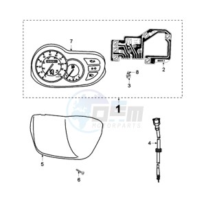 TKR 2 E drawing SPEEDOMETER