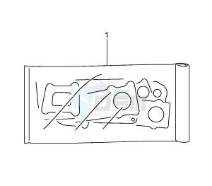 LT-F160 (P28) drawing GASKET SET