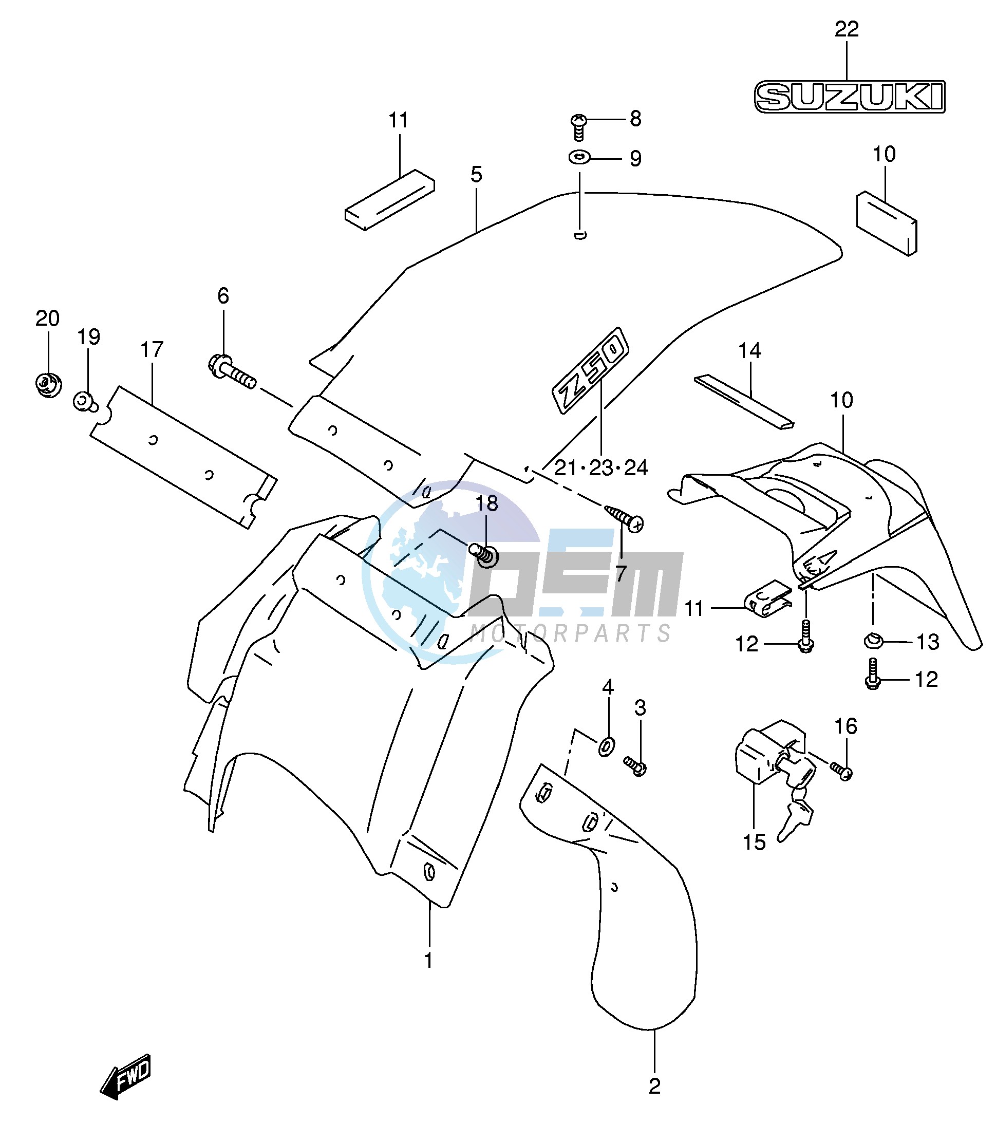 REAR FENDER