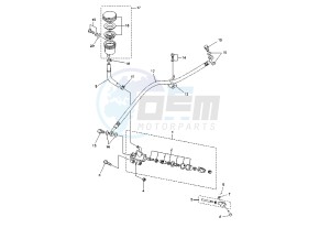 TZR RR 50 drawing REAR MASTER CYLINDER