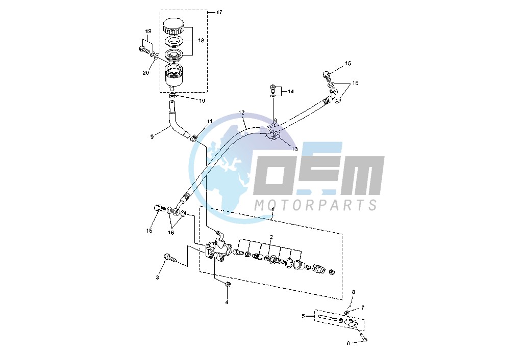 REAR MASTER CYLINDER