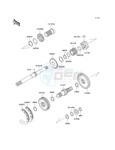 KAF 620 G [MULE 3000] (G6F-G8F) G7F drawing TRANSMISSION