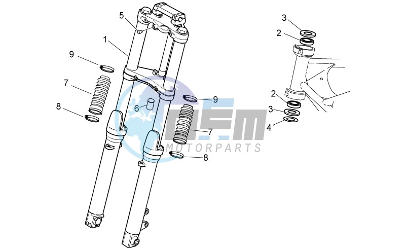 Front fork I