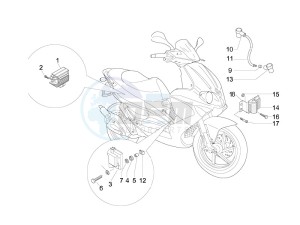 Runner 50 Pure Jet drawing Voltage Regulators - Electronic Control Units (ecu) - H.T. Coil