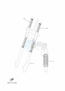 YZ85LW (B0G4) drawing ALTERNATE FOR CHASSIS