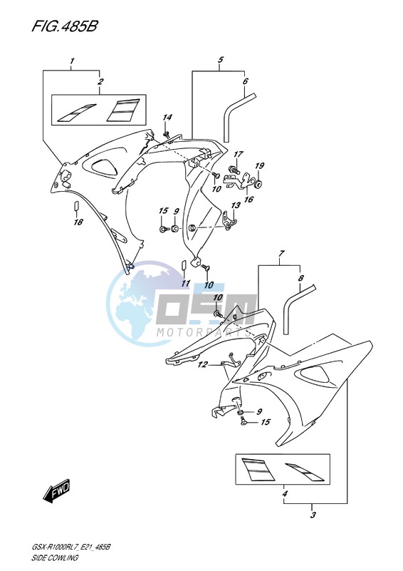 SIDE COWLING (SPECIAL EDITION)