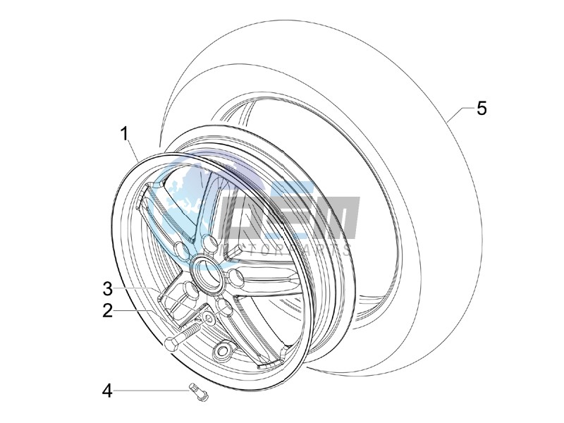 Front wheel