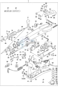 DF 40A drawing Tiller Handle