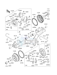 KAF 620 R [MULE 4010 TRANS4X4] (R9F-RAFA) RAFA drawing REAR HUBS_BRAKES