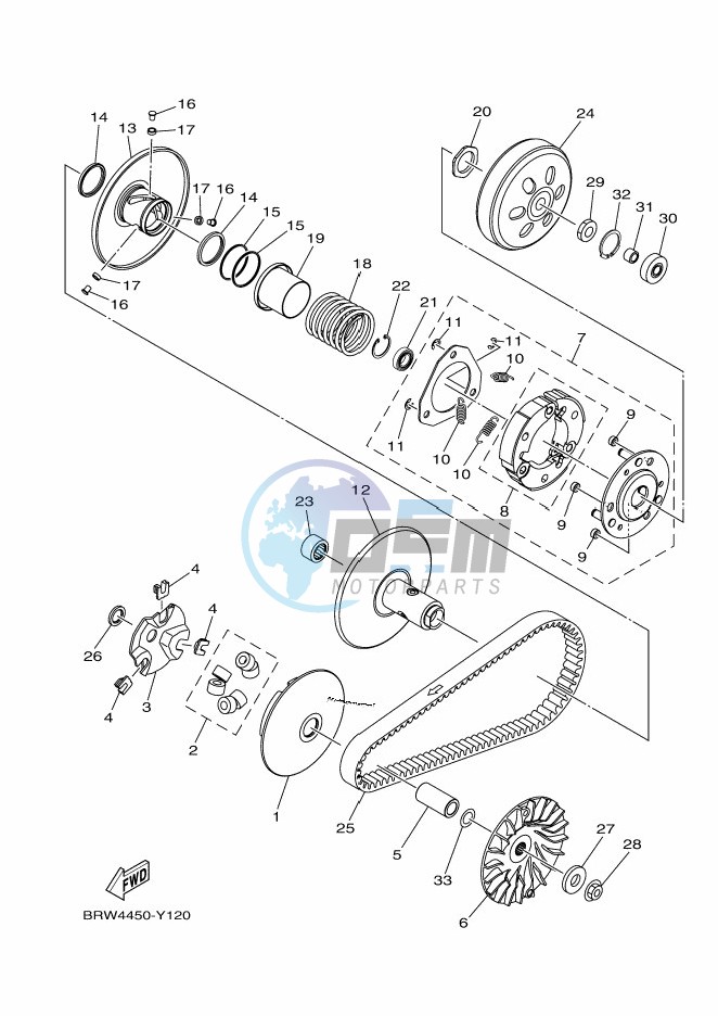 CRANKCASE COVER 1