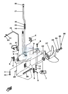 L200A drawing LOWER-CASING-x-DRIVE-2