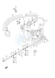 DF 25 drawing Fuel Pump