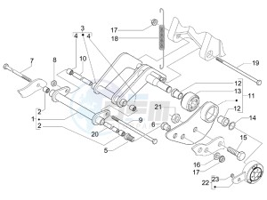 Nexus 250 e3 drawing Swinging arm