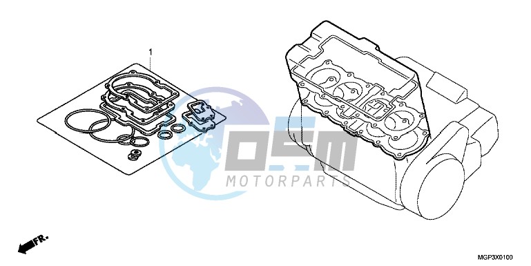 GASKET KIT A