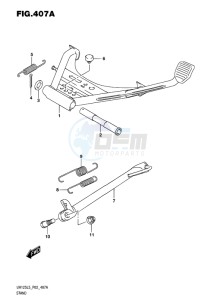 UH125 BURGMAN EU drawing STAND