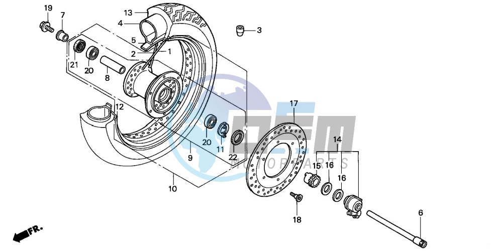 FRONT WHEEL