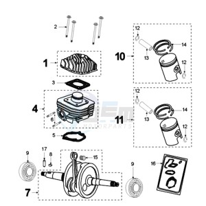 VIVA C drawing CRANKSHAFT