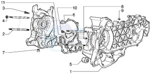 Runner VX 125 drawing Crankcase