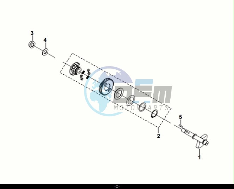 BALANCER DRIVE GEAR