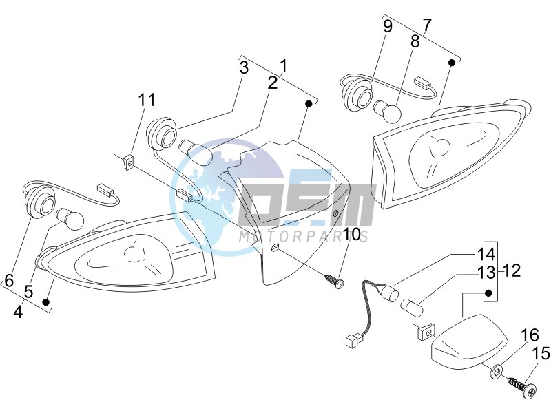 Tail light - Turn signal lamps